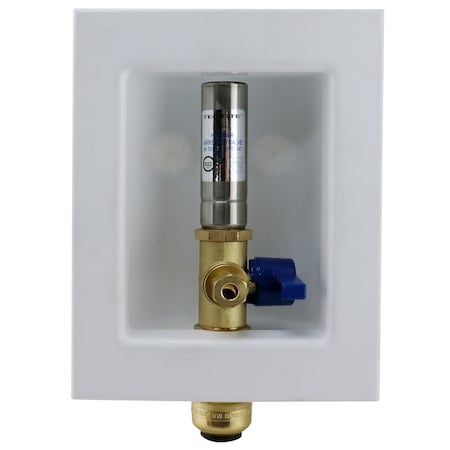 Apollo 1/2 in. Ice Maker Outlet Box with Water Hammer Arrestor FSBBOXIMWH